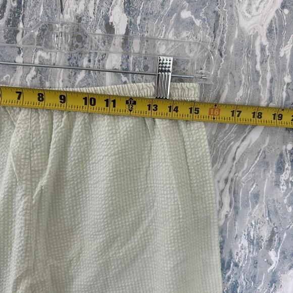 Vintage Pastel Green Waffle Knit Pajama Set (M) - Picture 8 of 8